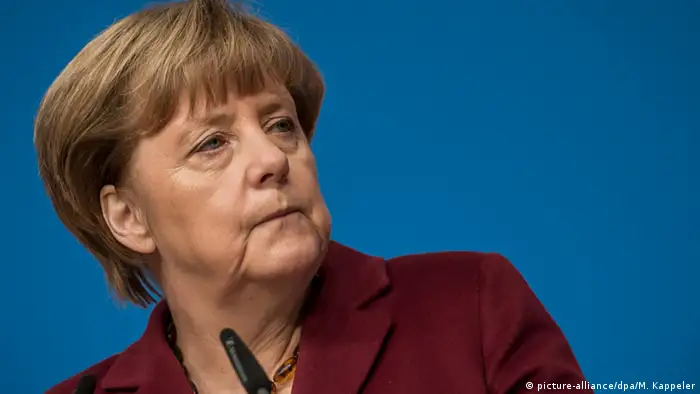 Deutschland CDU Bundesparteitag in Karlsruhe Angela Merkel