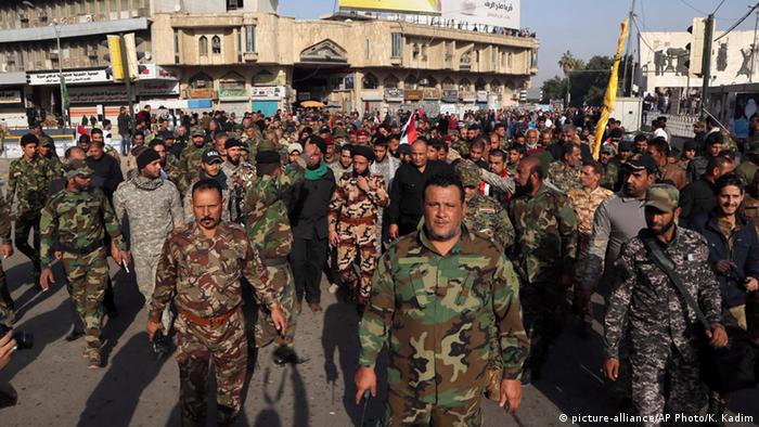 Протесты в Ираке против военного присутствия Турции, 12 декабря 2015 года