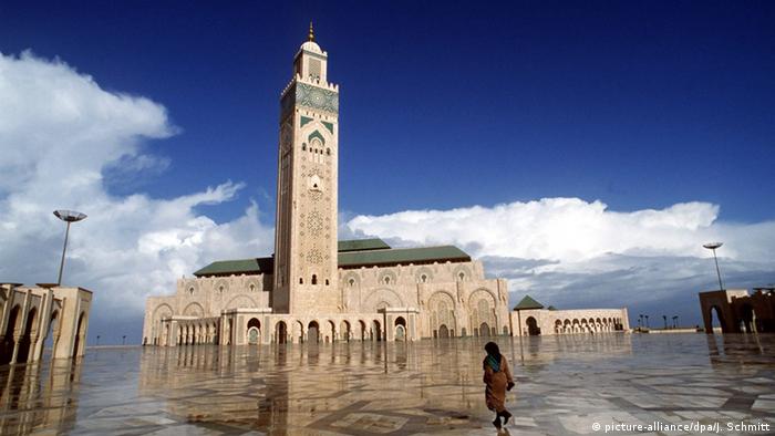 Marokko Casablanca Hassan II.-Moschee 