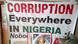 Nigeria Plakate und Aufkleber gegen Korruption Nigeria Plakate und Aufkleber gegen Korruption
