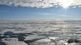 Arktis Eisdecke Klima Arktischer Ozean Nordpol Schmelztümpel