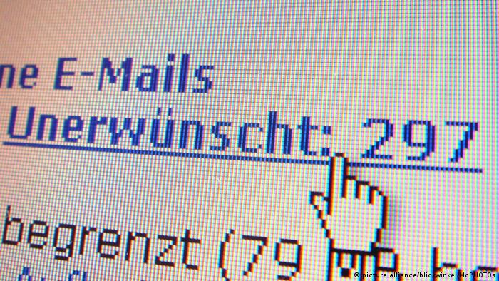 Symbolbild E-Mail Werbung