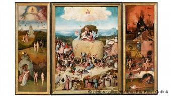 Gemälde De Hooiwagen von Hieronymus Bosch, Copyright: picture-alliance/dpa/Rik Klein Gotink