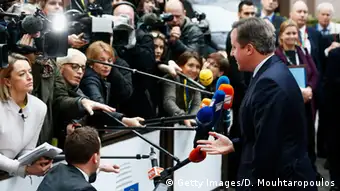 Belgien EU Gipfel in Brüssel - David Cameron