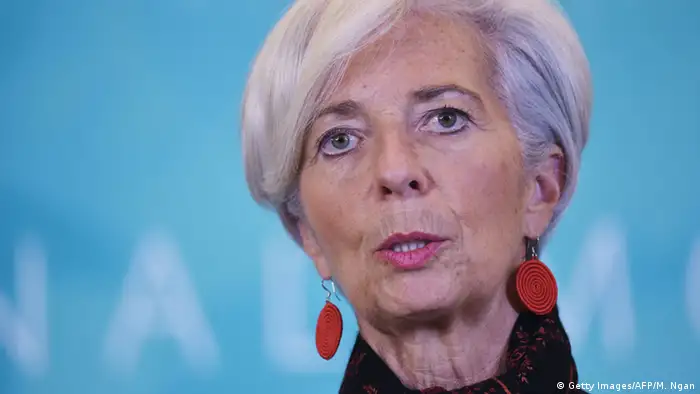 IWF Direktorin Christine Lagarde