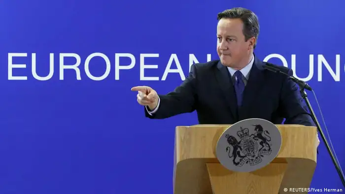 EU-Gipfel: Pressekonferenz David Cameron