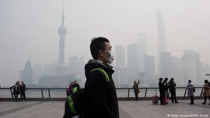 China Shanghai Smog (Getty Images/AFP/J. Eisele)