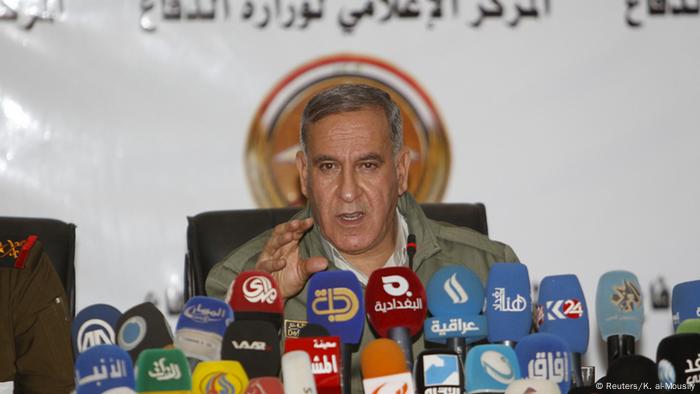 Irak Verteidigungsminister Khaled al-Obeidi