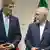 محمدجواد ظریف (راست) و جان کری ، وزیران امورخارجه ایران و آمریکا (عکس از آرشیو)