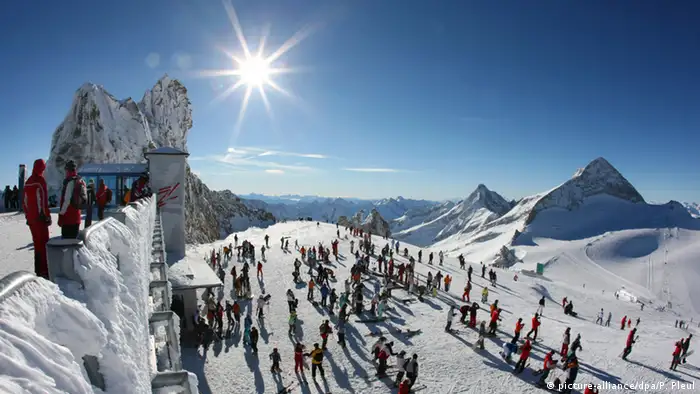 Österreich Zillertal Hintertuxer Gletscher