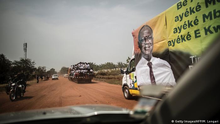 Zentralafrikanische Republik Wahlkampf