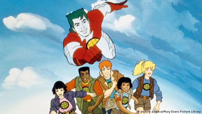 USA Fernsehsendung Captain Planet and the Planeteers (picture alliance/Mary Evans Picture Library)