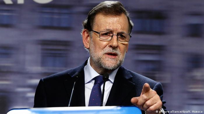 Spanien Premierminister Mariano Rajoy in Madrid