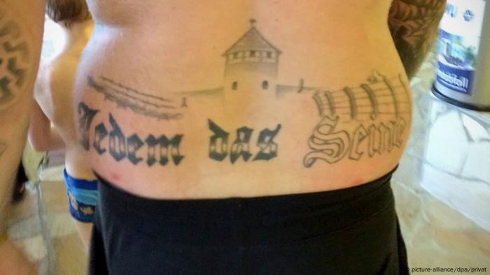 Man Displaying Nazi Tattoo Gets Six Months Parole News Dw 22 12 15