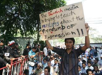 Karikaturenstreit - Friedliche Proteste in Thailand