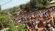 A crowd of Oromo protesters A crowd of Oromo protesters