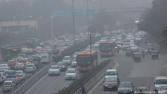  Smog Indien Neu Delhi 