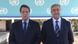 Nikos Anastasiades (links) und Mustafa Akinc (rechts) bei ihrer Fernsehansprache (Foto: youtube/Kıbrıs Genç TV Express) Nikos Anastasiades (links) und Mustafa Akinc (rechts) bei ihrer Fernsehansprache (Foto: youtube/Kıbrıs Genç TV Express)