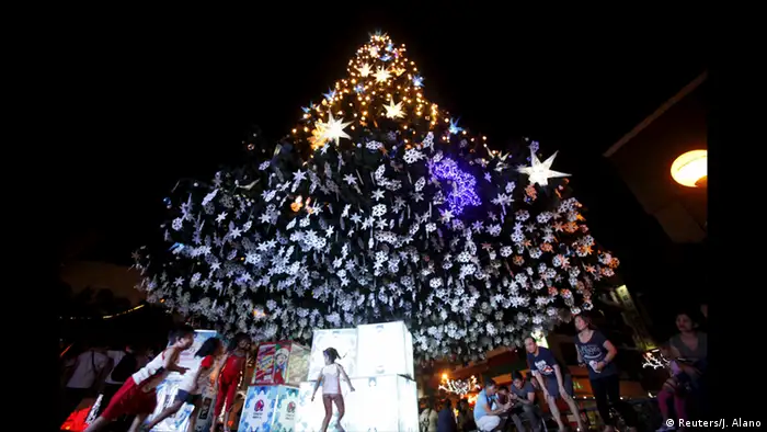 Philippinen Manila Weihnachtsbaum