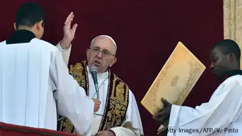 Papst Franziskus Weihnachten Messe