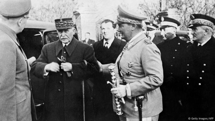 Philippe Pétain und Hermann Goering