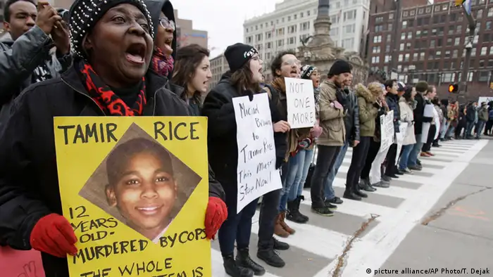 USA Proteste Polizeigewalt Tamir Rice