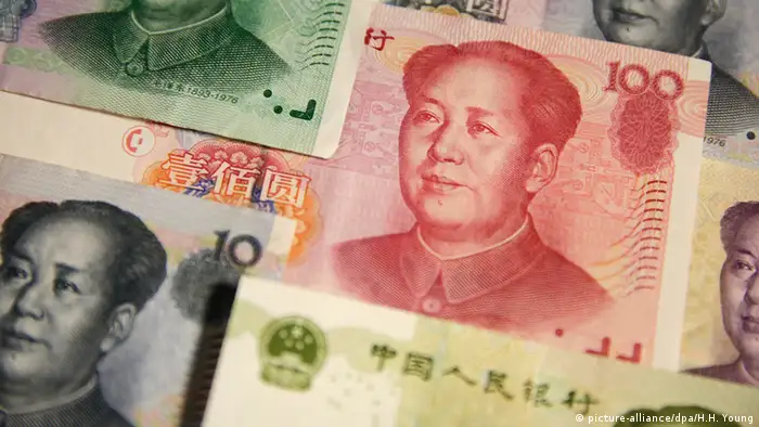 Yuan China Währung Peking Wert (picture-alliance/dpa/H.H. Young)
