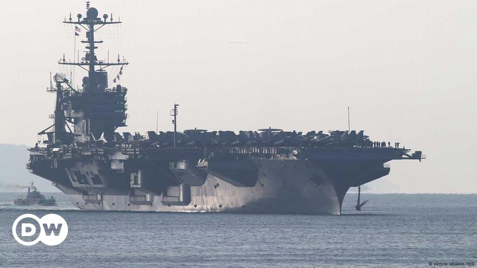 Anger after Iran flies drone over US aircraft carrier – DW – 01/29/2016