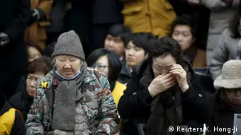 Südkorea Protest ehemaliger comfort women gegen Abkommen mit Japan
