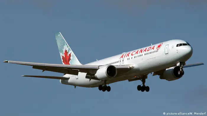 Passagierflugzeug Boeing 767-200 der Air Canada
