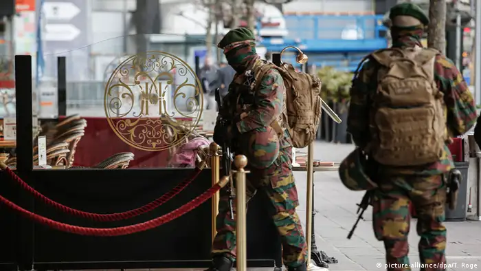 Belgien Brüssel Terroralarm