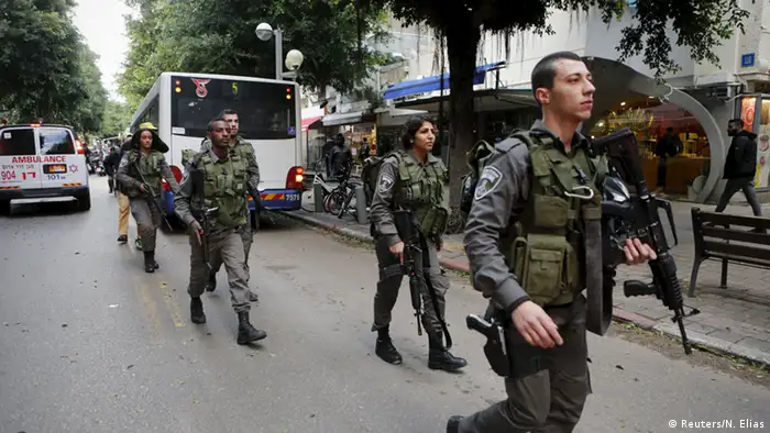 Israel Tel Aviv Amoklauf Polizei