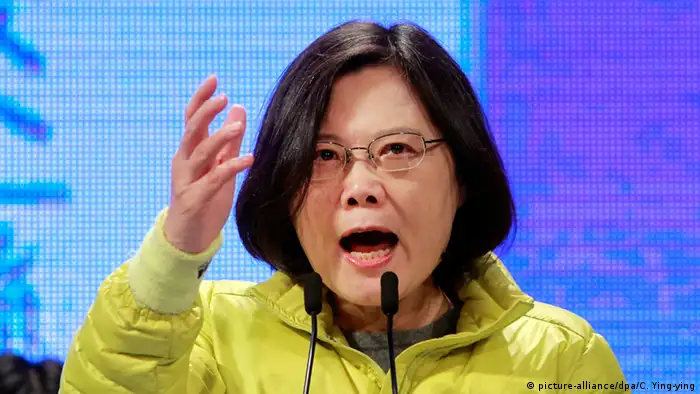 Taiwan Präsidentschaftswahlen Tsai Ing-wen