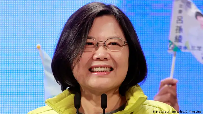 Taiwan Präsidentschaftswahlen Tsai Ing-wen