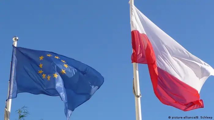 EU Polen Flaggen