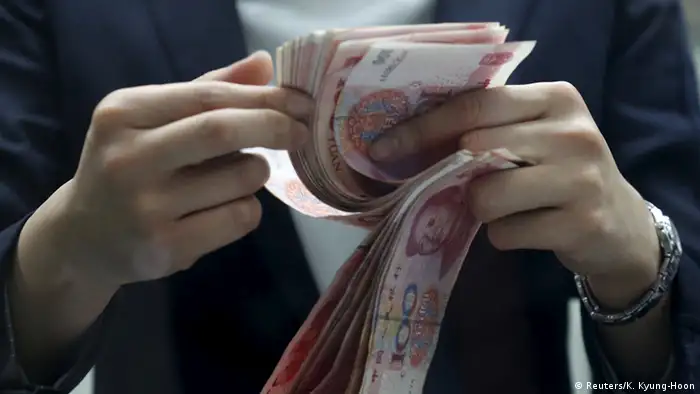 China Börse Yuan Symbolbild