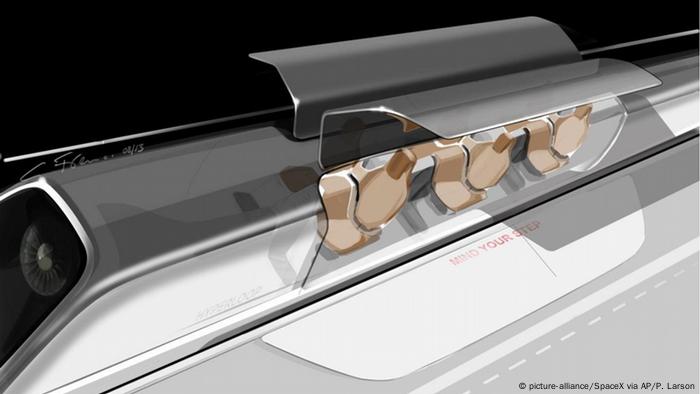 Hyperloop Transportsystem Projekt von SpaceX & Elon Musk