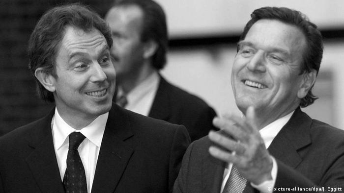 Großbritannien Tony Blair & Gerhard Schröder
