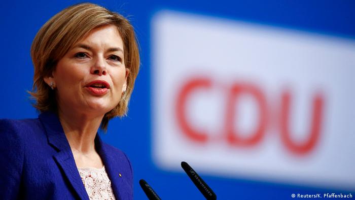 Julia Klöckner (Reuters/K. Pfaffenbach)