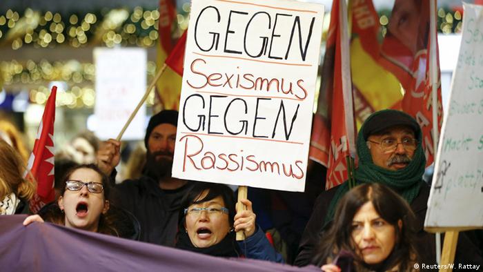 Proteste de stradă la Köln, după molestările sexuale în masă comise tot acolo, de revelion