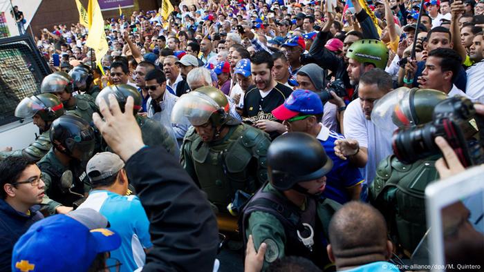 Venezuela Unruhen Parlamentsbildung