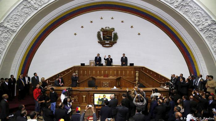 Venezuela Unruhen Parlamentsbildung