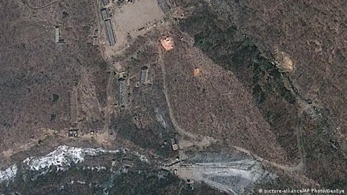 Nordkorea Atomtestgelände Punggye-ri (picture-alliance/AP Photo/GeoEye)