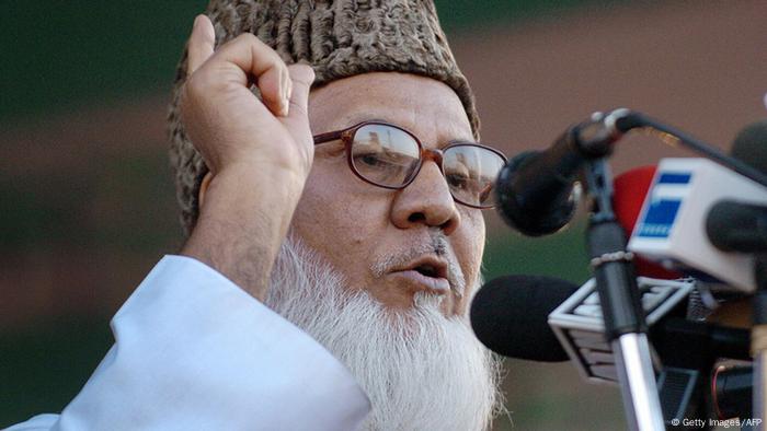 Bangladesch Matiur Rahman Nizami Parteichef von Jamaat-e-Islami Bangladesch Matiur Rahman Nizami Parteichef von Jamaat-e-Islami