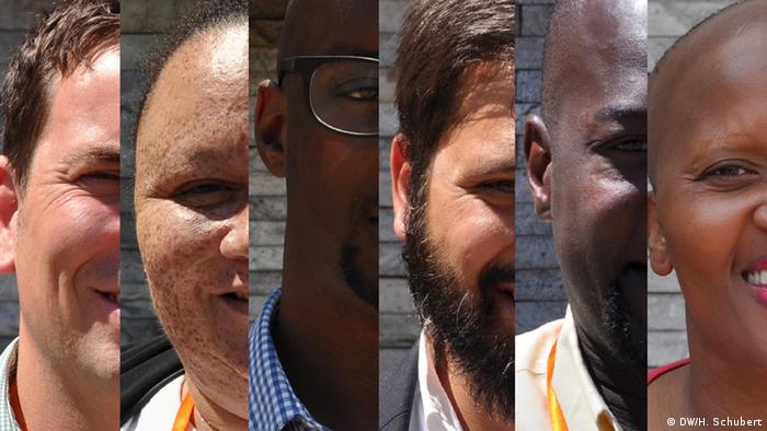 Collage Teilnehmer African Media Leaders Forum