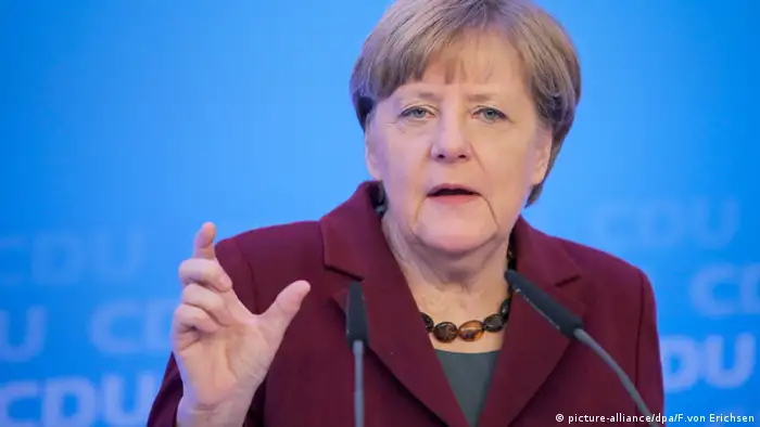 CDU-Vorsitzende Angela Merkel Klausurtagung CDU Mainz