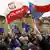 Polen Warschau Pro-Demokratie Demonstration