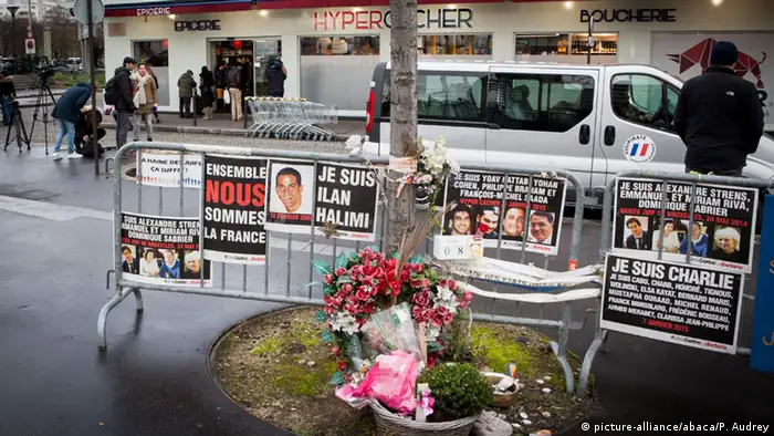 Frankreich Gedenken an Anschläge im jüdischen Supermarkt Hyper Cacher