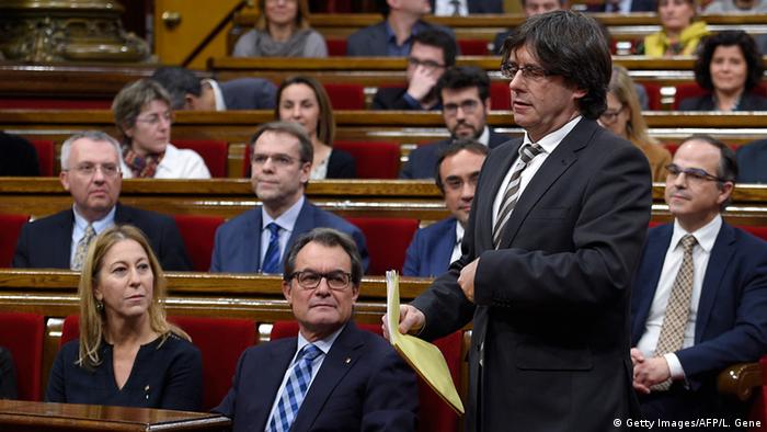 Barcelona - Katalanisches Parlament wählt Regierungschef