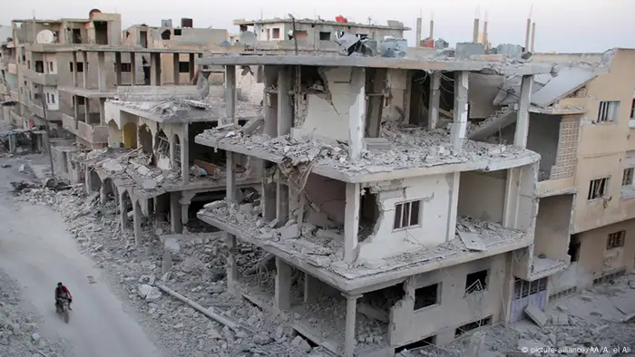 Syrien Zerstörung in Daraa